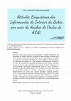 Atitudes Linguísticas dos Informantes do Interior da Bahia por meio da Análise de Dados do ALiB Cover Page