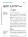 Confirmation test for hysteroscopic sterilization: a descriptive study of patient tolerability and impressions Cover Page