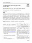 Research paper thumbnail of Nonuniform Oxidation Behavior of Loaded Gasoline Particulate Filters