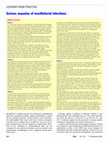 Serious sequelae of maxillofacial infections Cover Page