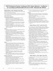 CSHP Professional Practice Conference 2012: Poster Abstracts / Conférence sur la pratique professionnelle 2012 de la SCPH : Résumés des affiches Cover Page