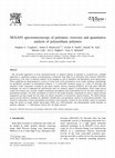 NEXAFS spectromicroscopy of polymers: overview and quantitative analysis of polyurethane polymers Cover Page