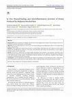 Research paper thumbnail of In Vivo Wound-Healing and Anti-Inflammatory Activities of Honey Produced by Melipona beecheii Bees