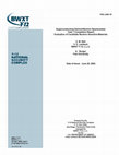 Superconducting Gamma/Neutron Spectrometer Task 1 Completion Report Evaluation of Candidate Neutron-Sensitive Materials Cover Page