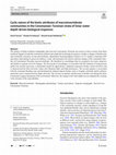 Cyclic nature of the biotic attributes of macroinvertebrate communities in the Cenomanian–Turonian strata of Sinai: water depth-driven biological responses Cover Page