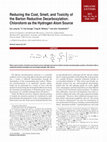 Reducing the Cost, Smell, and Toxicity of the Barton Reductive Decarboxylation: Chloroform as the Hydrogen Atom Source Cover Page