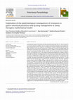 Exploration of the epidemiological consequences of resistance to gastro-intestinal parasitism and grazing management of sheep through a mathematical model Cover Page