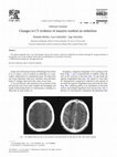 Changes in CT evidence of massive cerebral air embolism Cover Page