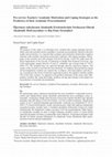 Pre-service Teachers’ Academic Motivation and Coping Strategies as the Predictors of their Academic Procrastination1 Cover Page