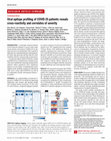 Research paper thumbnail of Viral epitope profiling of COVID-19 patients reveals cross-reactivity and correlates of severity