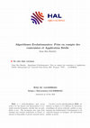 Evolutionary Algorithms: Handling Constraints and Application Cover Page