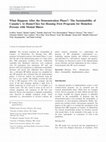 Research paper thumbnail of What Happens After the Demonstration Phase?: The Sustainability of Canada's At Home/Chez Soi Housing First Programs for Homeless Persons with Mental Illness