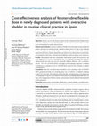 Cost-effectiveness analysis of fesoterodine flexible dose in newly diagnosed patients with overactive bladder in routine clinical practice in Spain Cover Page