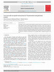 Low cross-talk waveguide intersections for TE polarization using photonic crystals Cover Page