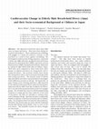 Cardiovascular Change in Elderly Male Breath-hold Divers (Ama) and their Socio-economical Background at Chikura in Japan Cover Page