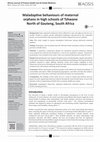 Research paper thumbnail of Maladaptive behaviours of maternal orphans in high schools of Tshwane North of Gauteng, South Africa