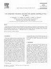 Low temperature relaxations associated with quantum tunnelling of H in Sc and Y Cover Page