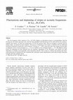 Fluctuations and depinning of stripes at acoustic frequencies in La2−xSrxCuO4 Cover Page