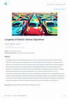 Research paper thumbnail of Longevity of Electric Vehicle Operations