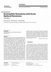Eosinophilic Granuloma with Acute Epidural Hematoma Cover Page
