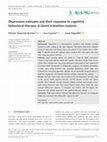 Depression subtypes and their response to cognitive behavioral therapy: A latent transition analysis Cover Page