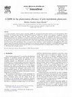 A QSPR for the plasticization efficiency of polyvinylchloride plasticizers Cover Page