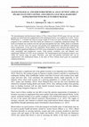 HAEMATOLOGICAL AND SERUM BIOCHEMICAL ASSAY OF WEST AFRICAN DWARF GOATS FED YAM PEEL AND GMELINA LEAF MEAL-BASED DIET SUPPLEMENTED WITH MULTI NUTRIENT BLOCKS Cover Page