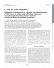 Balanced Translocation of 10q and 13q, Including the PTENGene, in a Boy with a Human Chorionic Gonadotropin-Secreting Tumor and the Bannayan-Riley-Ruvalcaba Syndrome Cover Page