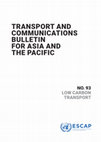 Challenges of Implementing Technology Action Plans in the Transport Sector: An Overview of Thailand's First Technology Needs Assessment Cover Page