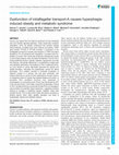 Dysfunction of intraflagellar transport-A causes hyperphagia-induced obesity and metabolic syndrome Cover Page