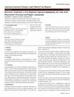 ase Report Open Access Heterotaxy Syndromes, A New Diagnostic Approach Highlighting The Value of D3- Dimensional Ultrasound and Doppler Angiography Cover Page