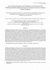 Tree-ring growth patterns and temperature reconstruction from Nothofagus pumilio (Fagaceae) forests at the upper tree line of southern Chilean Patagonia Cover Page