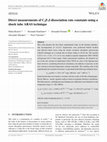 Direct measurements of C3F7I dissociation rate constants using a shock tube ARAS technique Cover Page