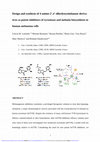 Design and synthesis of 4-amino-2’,4’-dihydroxyindanone derivatives as potent inhibitors of tyrosinase and melanin biosynthesis in human melanoma cells Cover Page