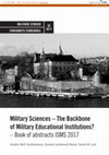 Military Sciences – The Backbone of Military Educational Institutions? Book of abstracts ISMS 2017 Cover Page