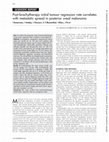 Post-brachytherapy initial tumour regression rate correlates with metastatic spread in posterior uveal melanoma Cover Page