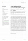 A new methodology for probabilistic flood displacement risk assessment: the case of Fiji and Vanuatu Cover Page