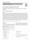 Research paper thumbnail of Linear toxicokinetic of chlordecone in ewe’s serum