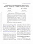 Avoiding exposure to air pollution by using filtering facemask respirators: An application of the health action process approach Cover Page