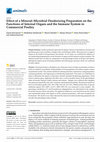 Effect of a Mineral–Microbial Deodorizing Preparation on the Functions of Internal Organs and the Immune System in Commercial Poultry Cover Page