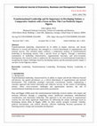 Transformational Leadership and Its Importance in Developing Nations: a Comparative Analysis with a Focus on How This Can Positively Impact Nigeria Cover Page