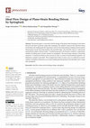 Ideal Flow Design of Plane-Strain Bending Driven by Springback Cover Page