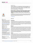 Interruptions in treatment among adults on anti-retroviral therapy before and after test-and-treat policy in Tanzania Cover Page