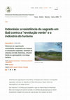 Indonésia: a resistência do sagrado em Bali contra a “revolução verde” e a indústria do turismo | Movimento Mundial pelas Florestas Tropicais Cover Page