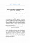 Research paper thumbnail of Artesanías Del Trabajo e Intervenciones Sociales Con Juventudes