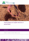 Trend analysis of copper and zinc in animal feed Cover Page