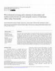 Phytochemical screening and evaluation of antioxidant and antibacterial activities of seeds and pods extracts of Calycotome villosa subsp. Intermedia Cover Page