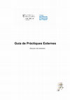 Guia de Pràctiques Externes: Guia per a les empreses Cover Page