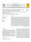 Enhancing efficiency of Fe2O3 for robust and proficient solar water splitting using a highly dispersed bioinspired catalyst Cover Page