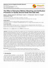 The Effect of Extraction Method, Bleaching and Clarification Processes on Quality Second Grade Siwi Date Dibs Cover Page